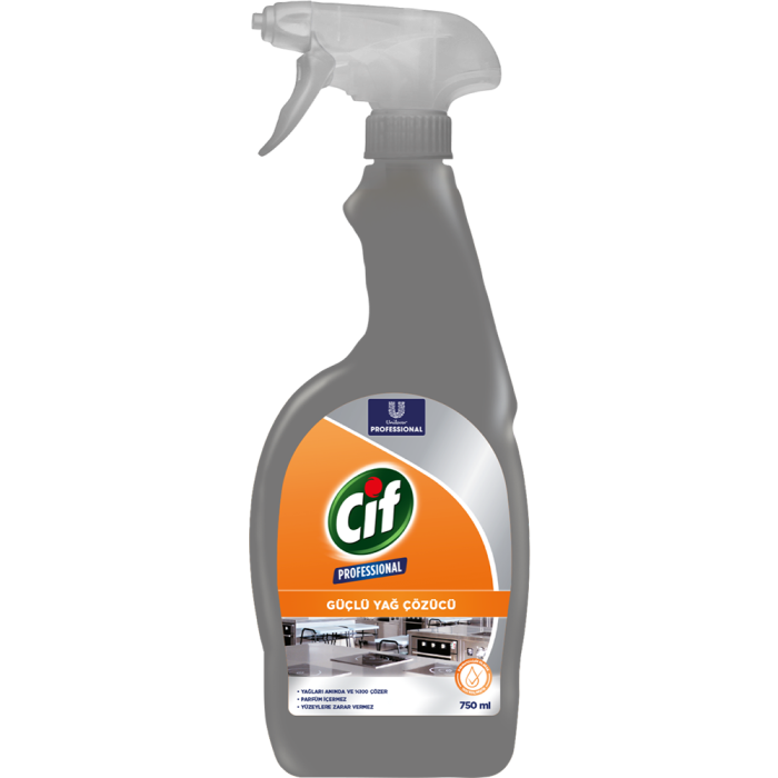 Cif Güçlü Yağ Çözücü 750ml